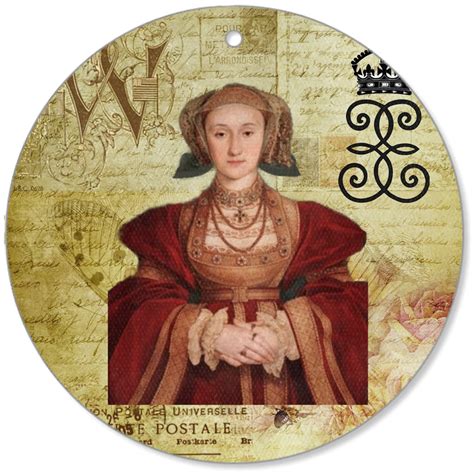 6 Wives of Henry VIII Anne of Cleves Canvas Ornaments | Anne of cleves ...