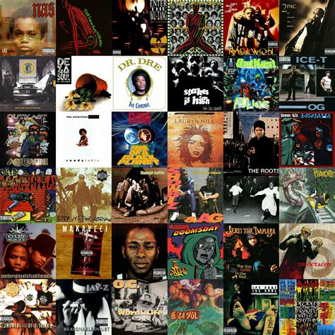 Top 100 Hip Hop Albums Of The 1990s - Hip Hop Golden Age | Classic hip ...