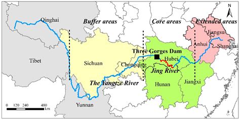 Three Gorges Dam Location