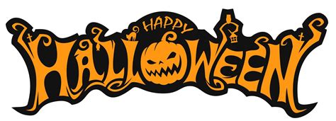 feliz halloween calabaza diseño de letras | Calabazas de halloween ...