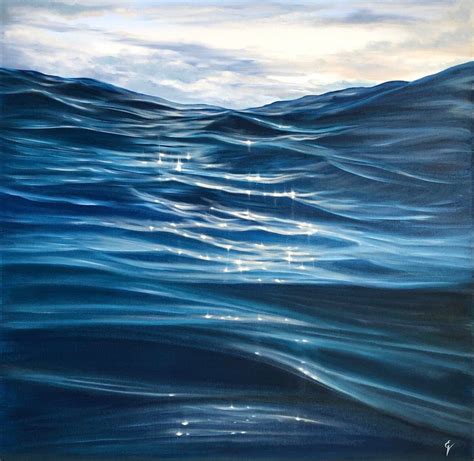 Atmospheric Ocean Paintings: Timeless Tranquility