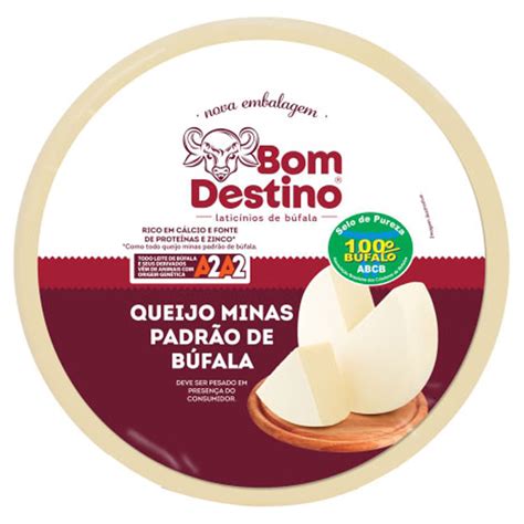 Queijo de Búfala Minas Padrão Bom Destino Aprox 500g - Supermercado Coop