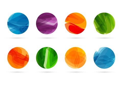 Abstract shapes vector 95231 Vector Art at Vecteezy