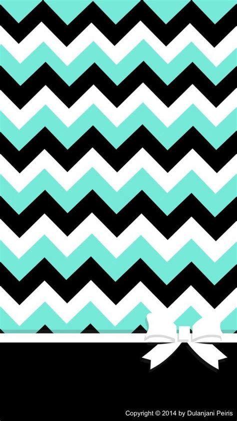 Turquoise Chevron Desktop Wallpaper