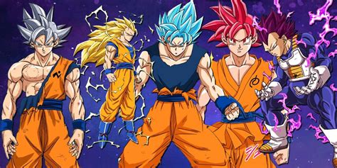 Dragon Ball: All The Super Saiyan Levels Ranked Weakest To Strongest