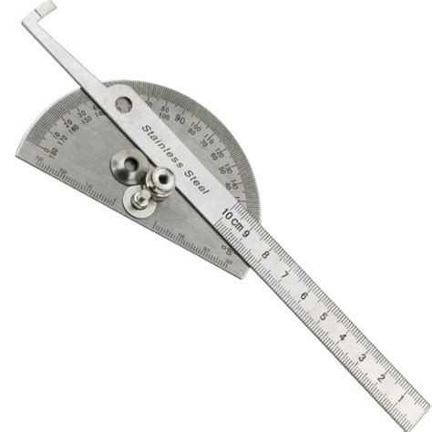 Universal Bevel Protractor Finder Ruler Precision Round Angle Drawing ...