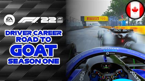 F1 22 DRIVER CAREER PART 7 | RAIN CHANGES EVERYTHING!!! - YouTube