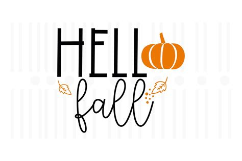 Hello Fall,Fall Quotes Graphic by Svg Box · Creative Fabrica