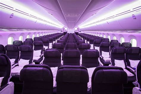 Interior of our new 787-9 Dreamliner. #AirNewZealand #AirNZ #NewZealand ...