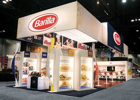 Barilla Custom Trade Show Exhibit | Exhibition design, Exhibition ...