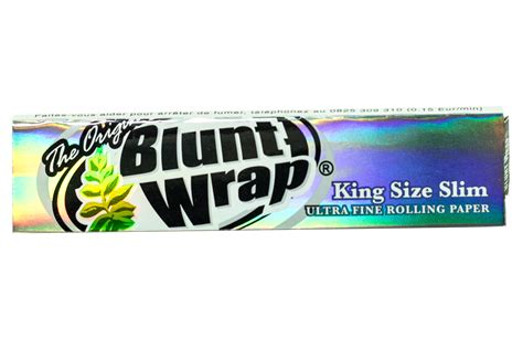 BLUNT WRAP SILVER/GOLD ULTRA FINE ROLLING PAPERS – Pakia Ltd.