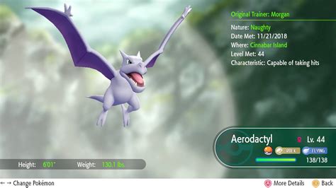 Pokémon Go Aerodactyl Counters and Weakness to Defeat Cliff