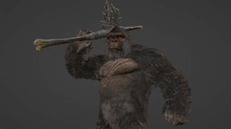 kong with axe by dinomundo on DeviantArt