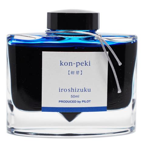 Iroshizuku Iroshizuku Kon-peki Deep Blue Ink - Pennysmiths Paper