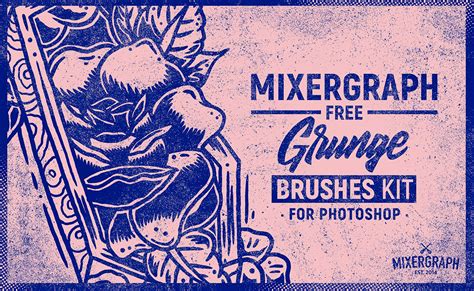 Mixergraph Free Grunge Brushes kit for Photoshop :: Behance