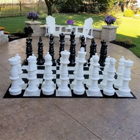 Giant Chess Set – Houston Party Rental Inc. Spring TX