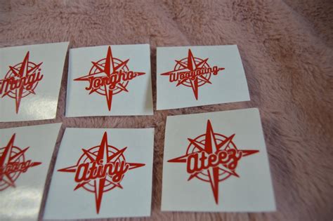 Kpop Ateez Vinyl Decal - Etsy