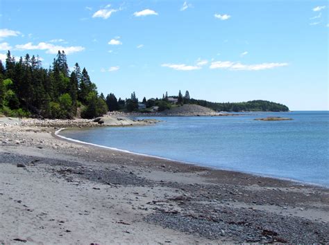 Roque Bluffs beach 🏖️ Maine, United States - detailed features, map, photos