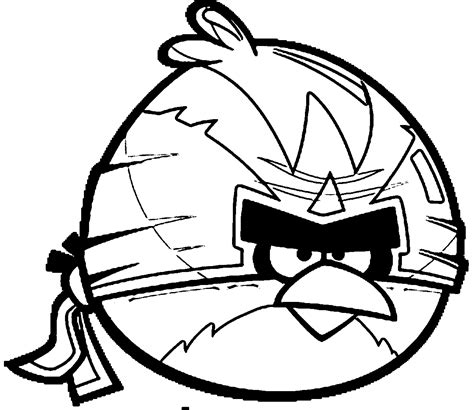 Angry Birds Coloring Pages - Coloring Home