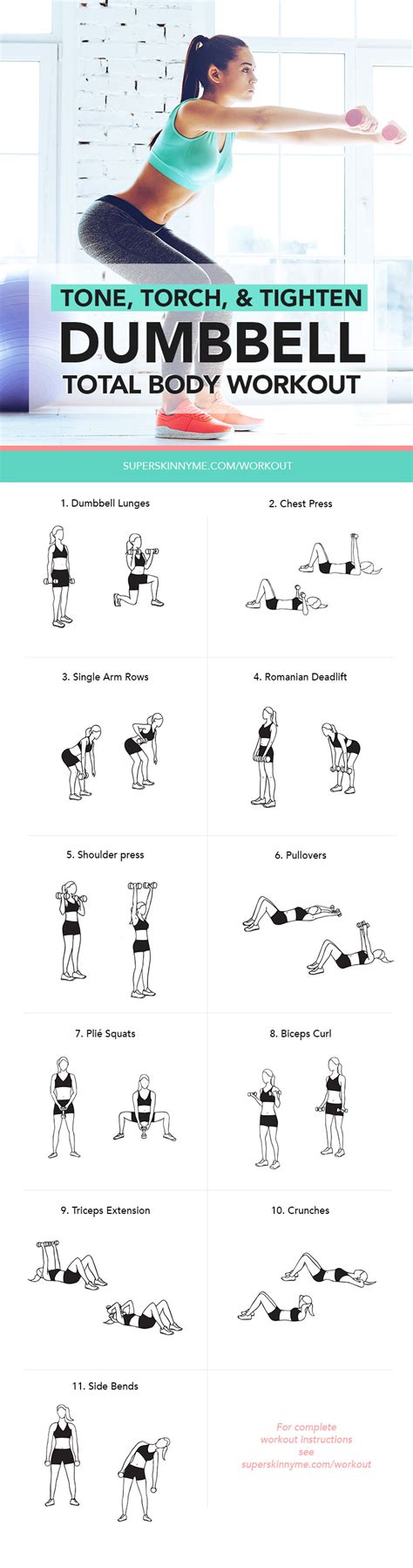 Printable Full Body Dumbbell Workout