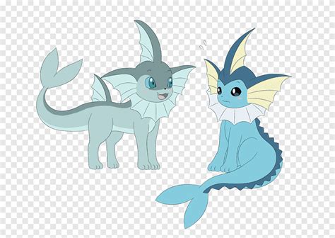 Cat Vaporeon Fan art Drawing, Cat, mammal, animals png | PNGEgg