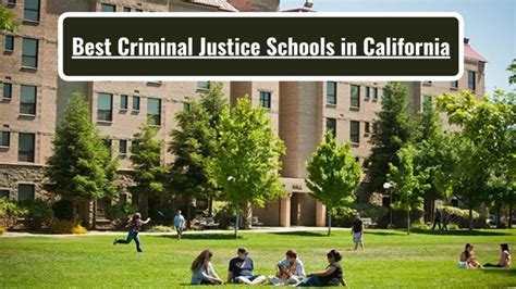 Best Criminal Justice Schools in California