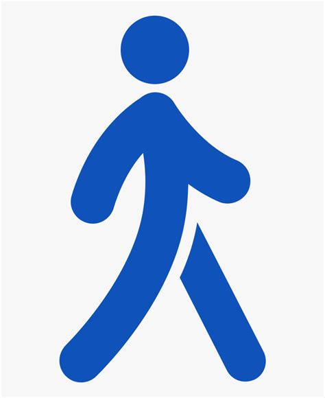 Transparent Walking Icon PNG