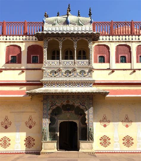 India. Jaipur. City Palace- Palace of the Maharaja. Stock Photo - Image ...