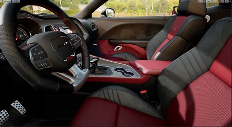 ArtStation - 2022 Dodge Challenger SRT Hellcat interior in Unreal Engine 5