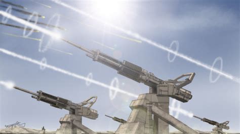 Safebooru - ace combat 04 artist name building cannon condensation ...