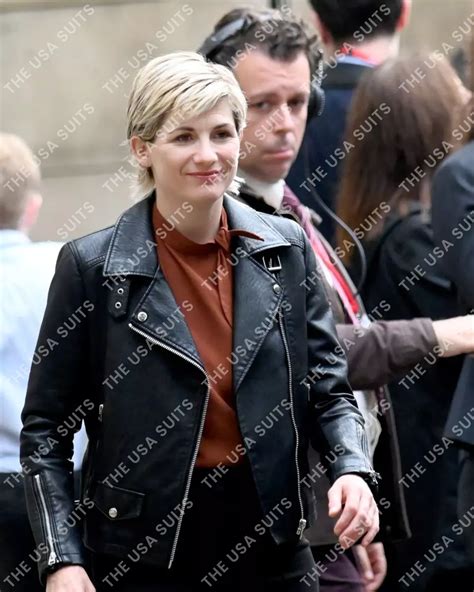 Toxic Town Jodie Whittaker Leather Jacket