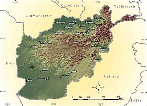 Maps of Afghanistan