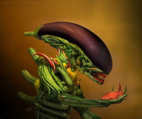 Alien food by rrdrigo on DeviantArt