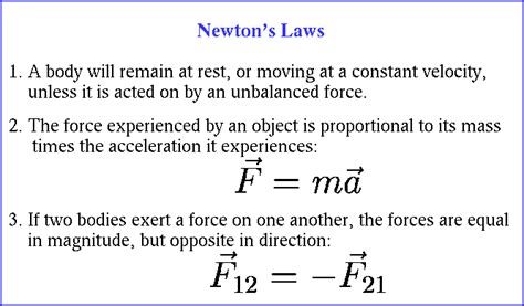 Newton's Laws