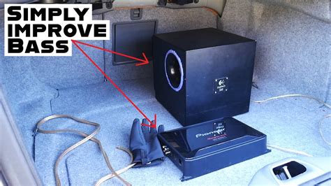 How to EASY Install Car amplifier & Subwoofer in Car DIY - YouTube