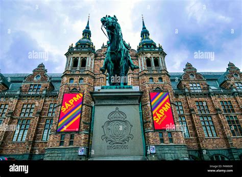 Sweden Stockholm Nordiska Museet Museum of Nordic Culture Stock Photo ...