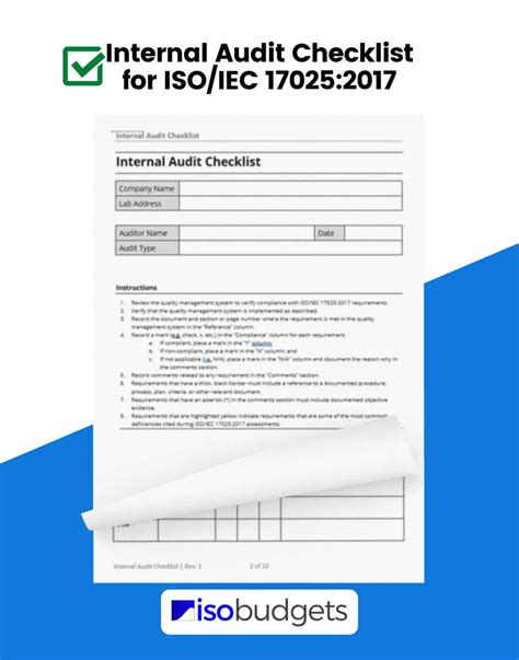 Iso 13485 audit checklist for internal audit - fesslab