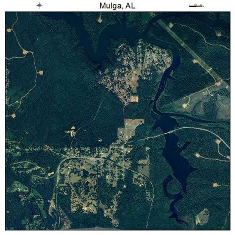 Aerial Photography Map of Mulga, AL Alabama