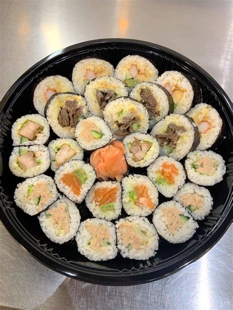 Sushi Platter – 5 Flavours (Around 40pcs) – Japanese Hot Food + Sushi