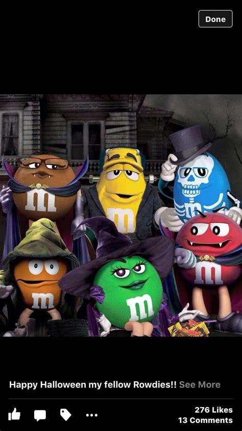 M&M's Halloween | M&ms halloween, M&m characters, Halloween