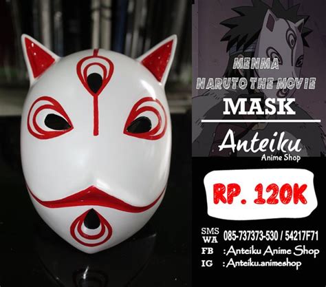 Jual Topeng Anime Menma Naruto The Movie di Lapak Anteiku Anime Shop ...