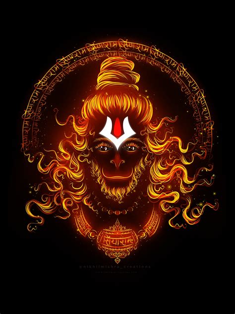 ArtStation - Hanuman ji Digital art