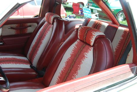 AMC Pacer DL Interior | Love the red Native-American-inspire… | Flickr