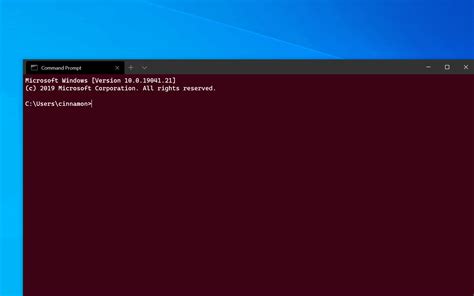 Windows Terminal Preview v0.9 Release - Windows Command Line