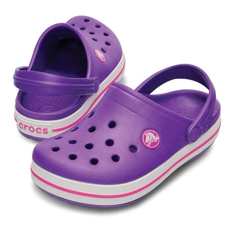 New Genuine Crocs Crocband Kids Childrens Comfort Sandals Shoes Clogs ...