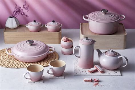 Don't miss out on Le Creuset's new dreamy shell pink collection ...