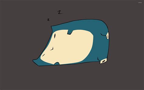 Snorlax sleeping - Pokemon wallpaper - Game wallpapers - #52347