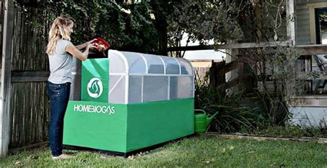 Home sized biogas unit lets you convert your own organic waste into ...