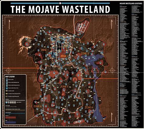 Fallout new vegas map with all locations - adfoo