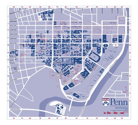 Penn Campus Map - University of Pennsylvania